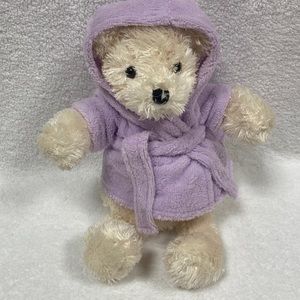 Teddy Bear Plush Healthy Remedies Lavender Relief Bear Robe 12” Avon
